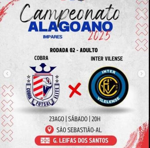 Event cover Alagoano futsal 
