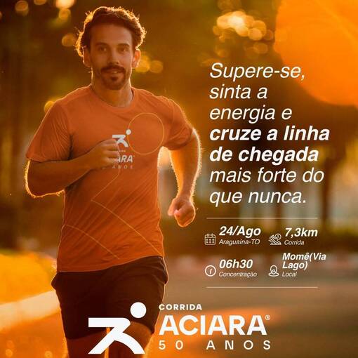 Event cover Corrida da ACIARA 50 Anos