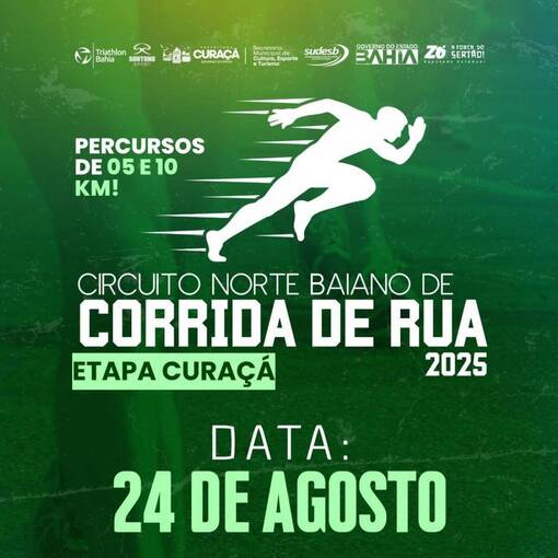 Event cover CIRCUITO NORTE BAIANO DE CORRIDAS - ETAPA CURAA