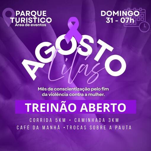 Event cover Treino Agosto Lilas 