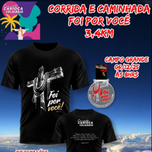 Event cover CORRIDA SOLIDARIA DE NATAL - FOI POR VC