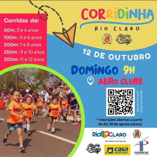 Event cover Corridinha Rio Claro + Treino Aeroclube