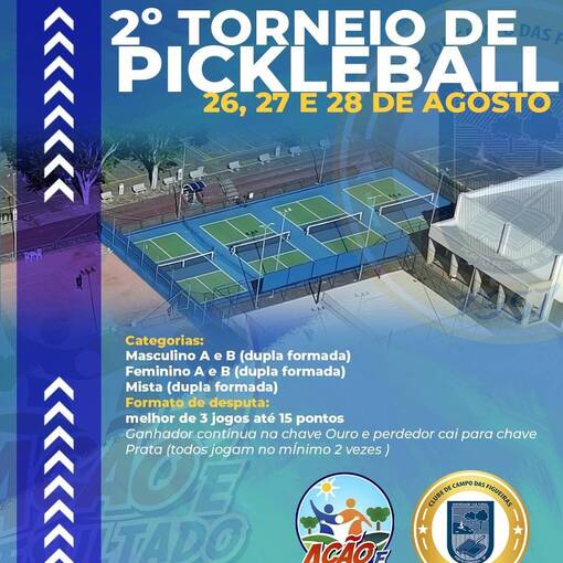 Event cover 2 Torneio de PICKLEBALL