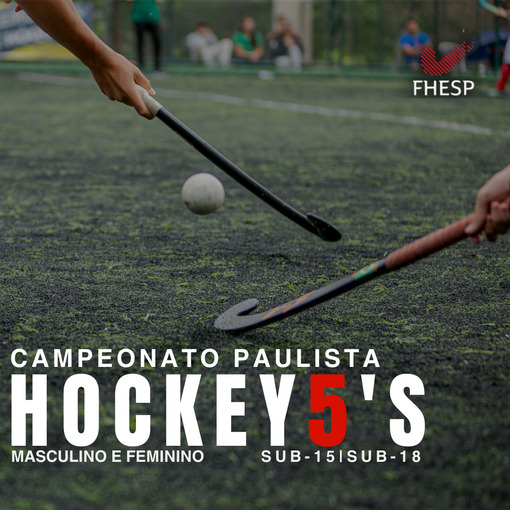 Capa do evento Campeonato Paulista Hockey5's de Base | masculino e feminino