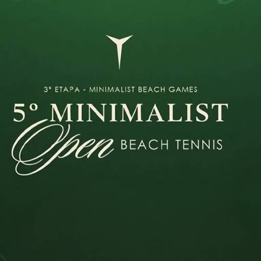 Event cover 5 Minimalist Open Beach Tennis 3 etapa - Macei/AL