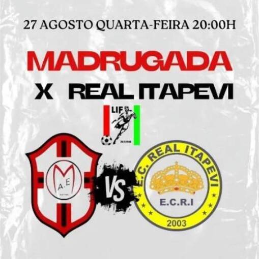 Campeonato Municipal 3 Diviso Itapevi 2025 I Madrugada X Real Itapevi on Fotop