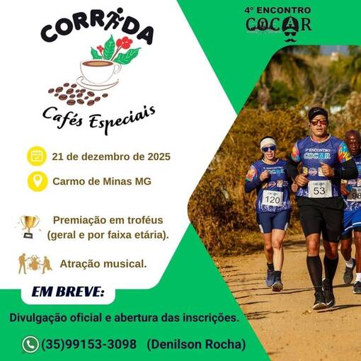 Event cover Corrida Cafs Especiais 