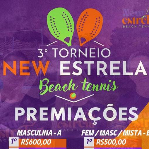 Event cover 3 Torneio New Estrela Bech Tennis