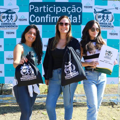 Event cover ENTREGA DO KIT CORRIDA DA INDEPENDENCIA NA AVIAO DO EXERCITO 2025
