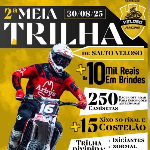 Event cover 2 MEIA TRILHA DE SALTO VELOSO