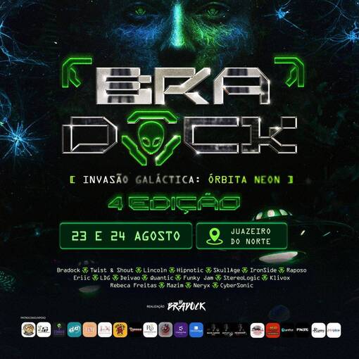 Portada del evento BRADOCK INVASO GALACTICA: ORBITA NEON 