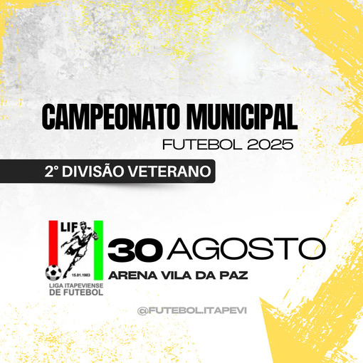 Campeonato Municipal da 2 Diviso Veterano - Itapevi 2025 En Fotop