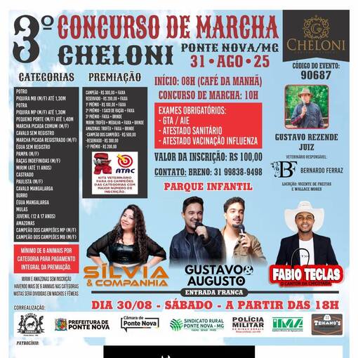 Event cover 3� Concurso de Marcha Cheloni