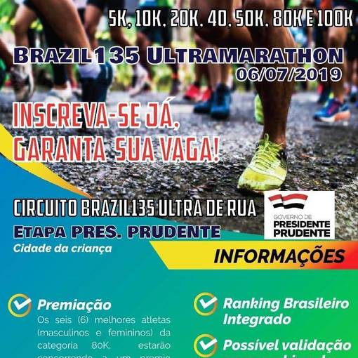 Event cover Circuito Brazil 135 Ultra de Rua