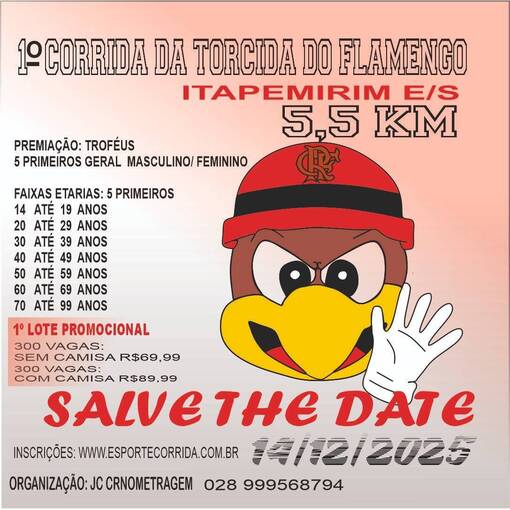 Event cover 1 CORRIDA DA TORCIDA DO FLAMENGO