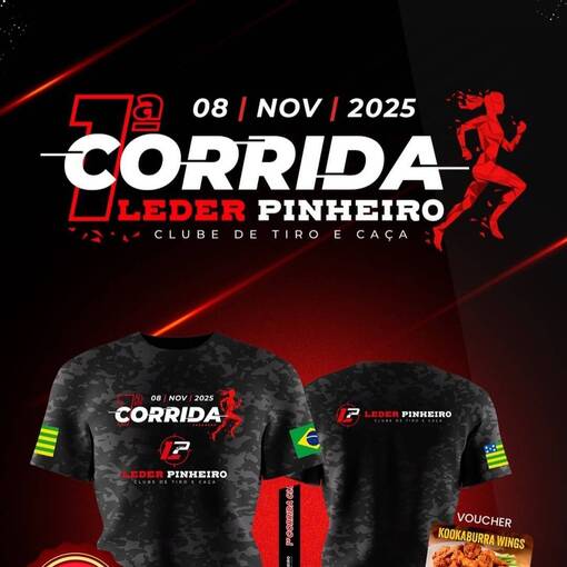 Event cover 1 CORRIDA CLUBE DE TIRO LEDER PINHEIRO