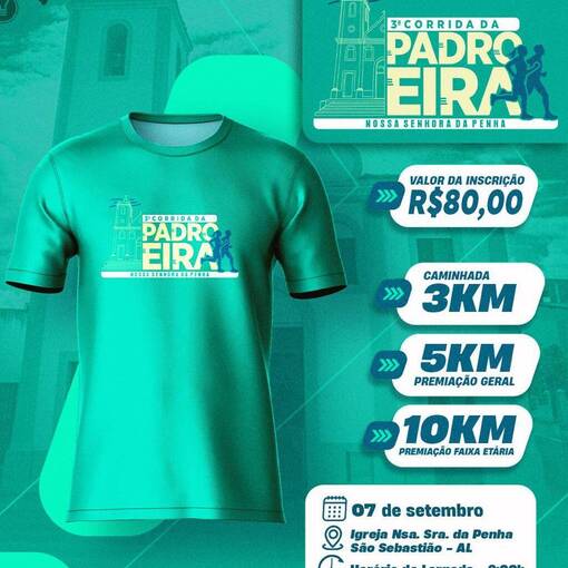 Event cover 3 CORRIDA DA PADROEIRA SO SEBASTIO AL