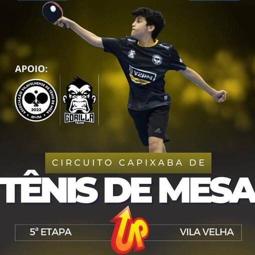Event cover Circuito Capixaba de Tnis de Mesa - 21/09/25 - 5 Etapa - Vila Velha