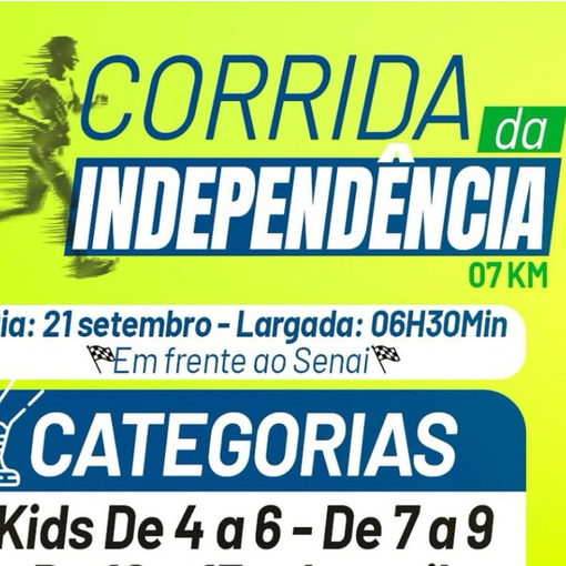 Copertura dell'evento Corrida da independncia 