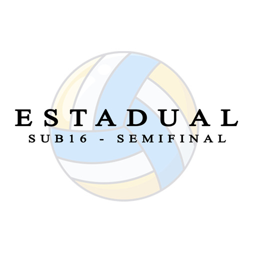 Event cover Estadual de Volei - Sub 16 - Semifinal