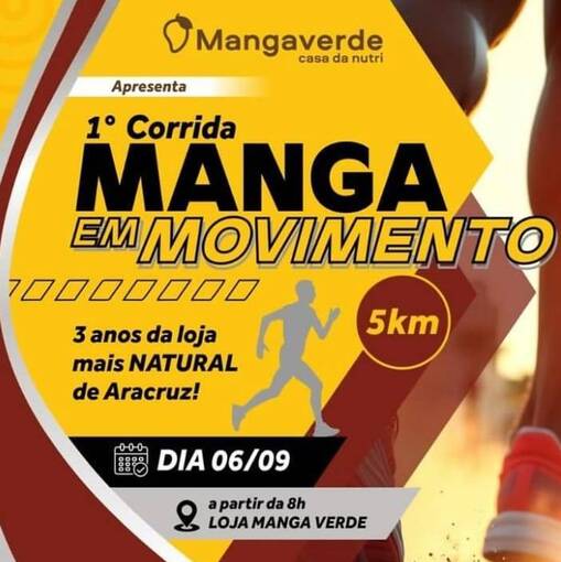 Event cover CORRIDA MANGA EM MOVIMENTO
