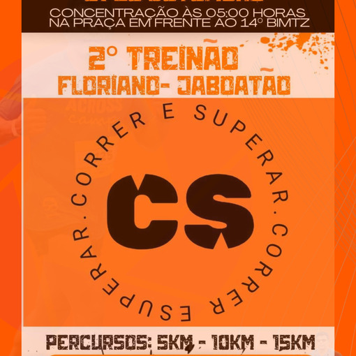 Event cover 2 TREINO CORRER E SUPERAR 