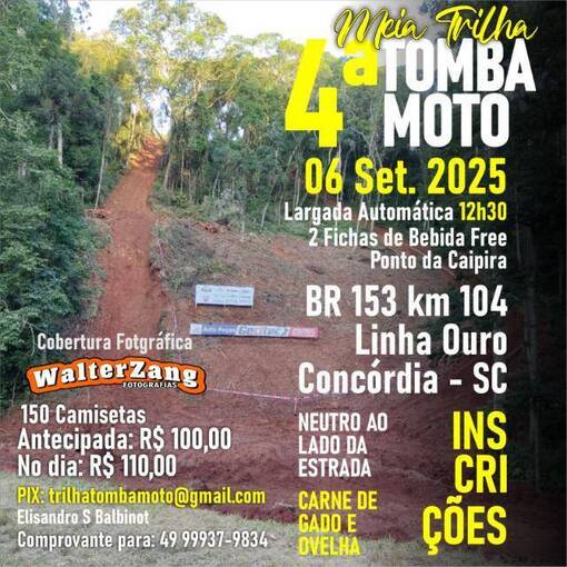 Event cover 4 Meia Trilha Tomba Moto