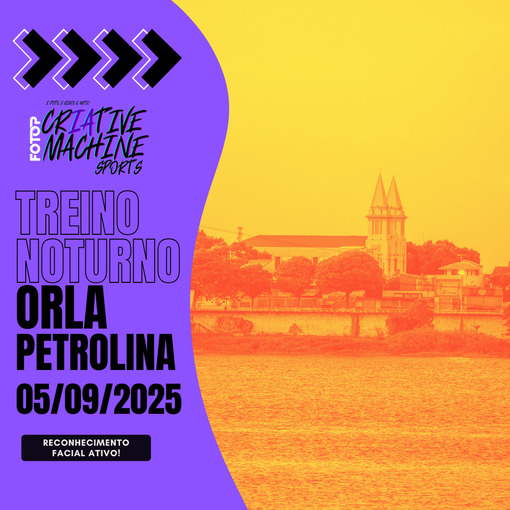 Event cover TREINO NOTURNO ORLA - 05/09/2025