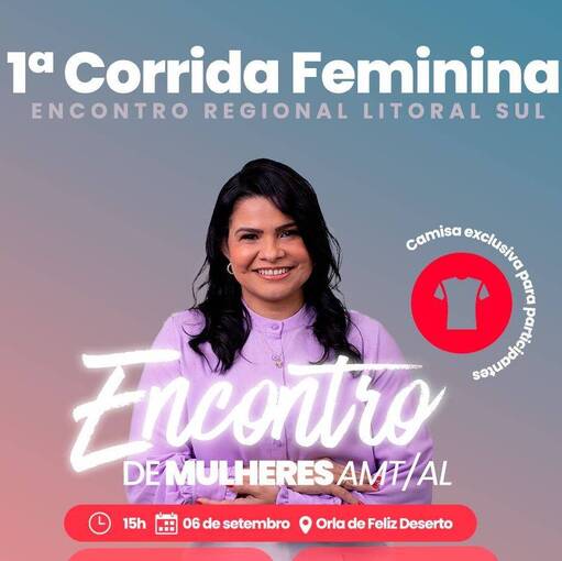 Copertura dell'evento I Corrida Feminina - Encontro Regional Litoral Sul