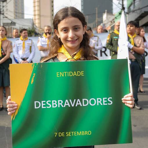 Portada del evento DESFILE 7 SETEMBRO - DESBRAVADORES E AVENTUREIROS
