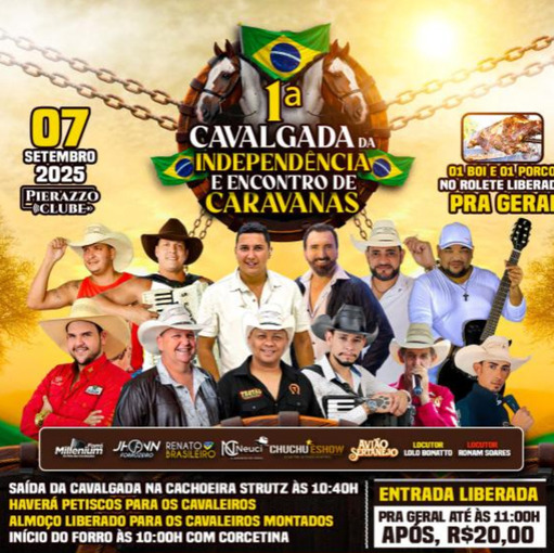 Event cover Cavalgada da independncia 