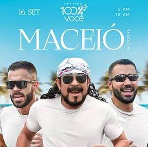 Capa do evento Corrida 100% Voc - Etapa Maceio