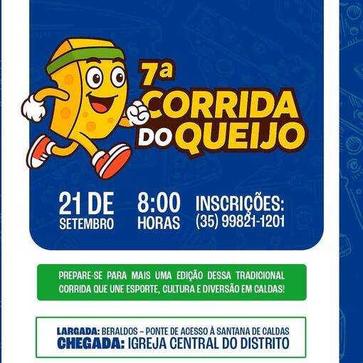 Event cover 7 CORRIDA DO QUEIJO - CALDAS