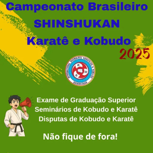 Campeonato Brasileiro Shinshukan Karat e Kobudo - 19/10/2025 no Fotop
