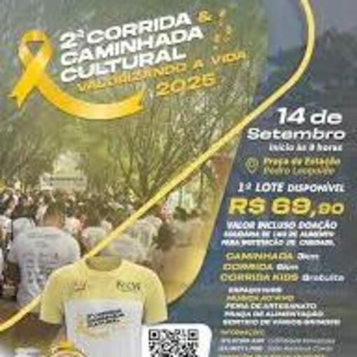 Portada del evento 2 CORRIDA E CAMINHADA VALORIZANDO A VIDA 
