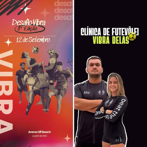 Event cover 8 Desafio Vibra & Vibra Delas