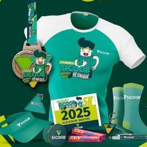 Event cover CORRIDA SICOOB - JUNTOS POR HENRIQUE