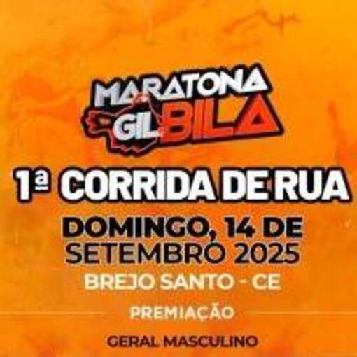 Event cover 1 Corrida de Rua Gil bila - TOdas suas fotos por R$44,90