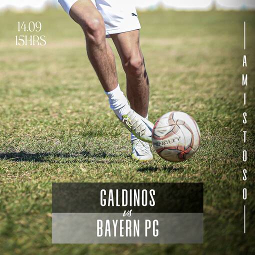 Event cover Futebol - Galdinos vs Bayern PG - 14.09.2025