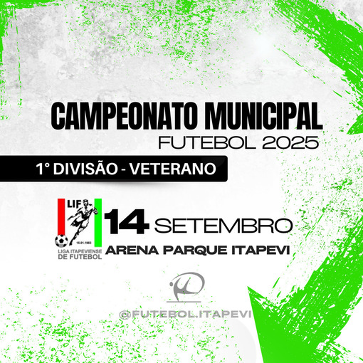 Campeonato Municipal da 1 Diviso - Itapevi 2025 on Fotop
