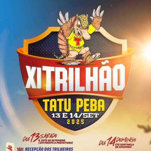 XI TRILHO TATU PEBA on Fotop