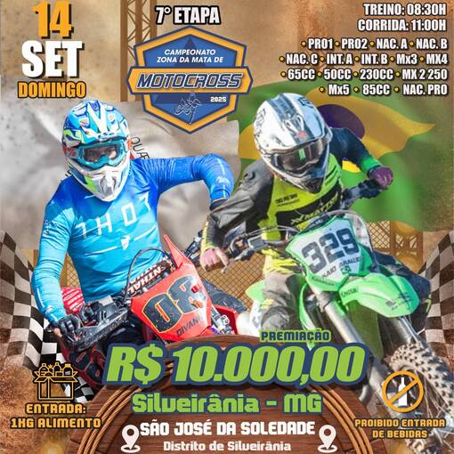 Event cover Copa Zona da Mata de Motocross (Silvernia-MG)