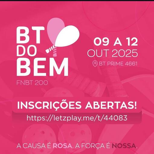 Portada del evento BT DO BEM