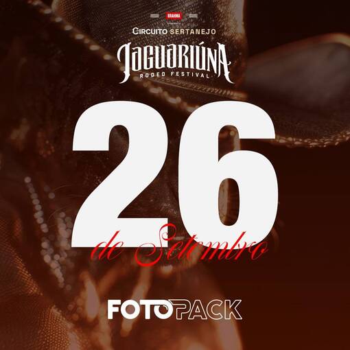 Event cover Jaguarina Rodeo Festival - 26/9