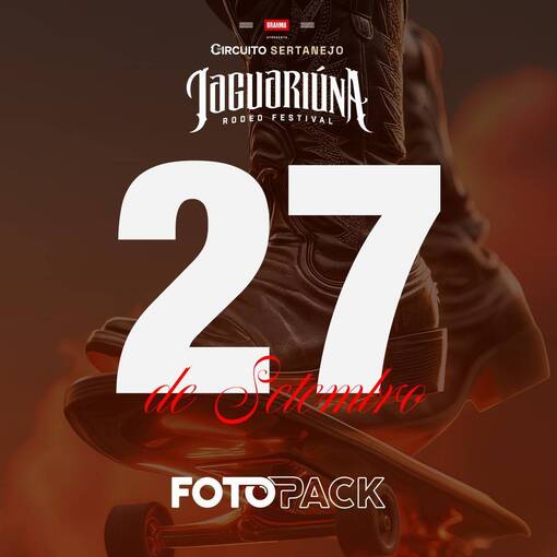 Event cover Jaguarina Rodeo Festival - 27/9
