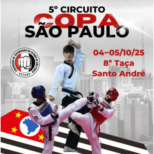 Event cover TAEKWONDO - 5 CIRCUITO COPA SO PAULO, 8 TAA SANTO ANDR