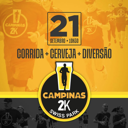 Copertura dell'evento Corrida CAMPINAS 2k Swiss Park - Cervejaria Campinas