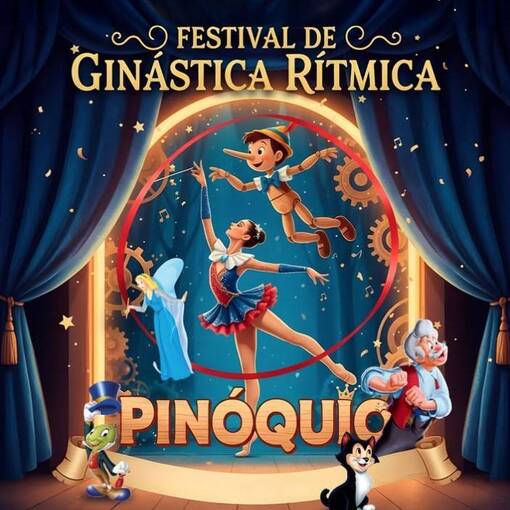 Portada del evento FESTIVAL de Gin�stica R�tmica - Jaguari�na - PIN�QUIO