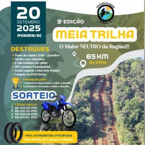 Event cover 9 Trilha do Engano