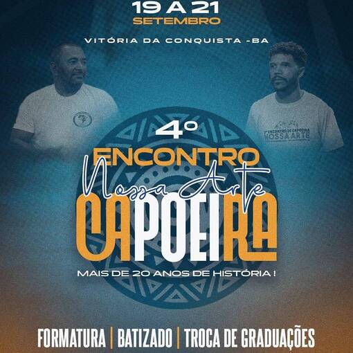Event cover 4 ENCONTRO NOSSA ARTE- CAPOEIRA 2025